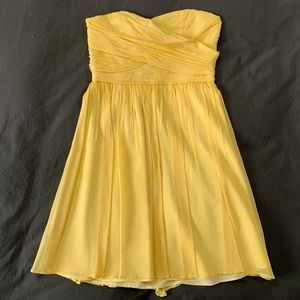 J. Crew Silk Bridesmaid Dress